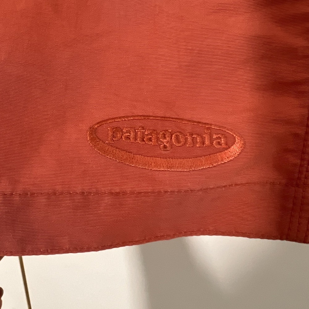 Vintage Patagonia Pataloha Board Shorts Mens 32 Orange Swim Trunks Nylon Surf - Picture 3 of 8